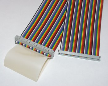 Tracer or Summit 50-Conductor Ribbon Cable 18 inch length - Apex Embedded Systems LLC